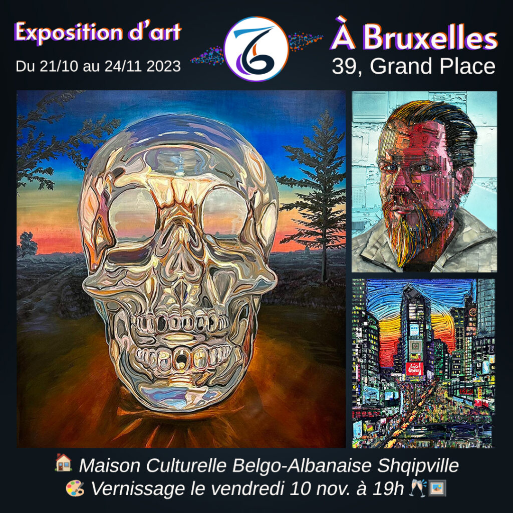 Expo Maison Culturelle Belgo-Albanaise Shqipville Bruxelles 2023